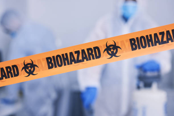 Professional Infectious Disease Decontamination technician working in Taylor, PA